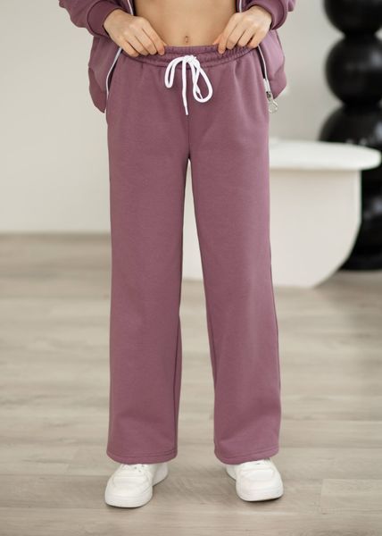 &ldquo;Teddy Time&rdquo; &mdash; warm tracksuit for girls, lilac, size 122