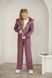 &ldquo;Teddy Time&rdquo; &mdash; warm tracksuit for girls, lilac, size 122