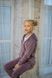&ldquo;Wednesday&rdquo; velour sports tracksuit for girls, lilac, size 116