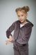 &ldquo;Wednesday&rdquo; velour tracksuit for girls and teen girls